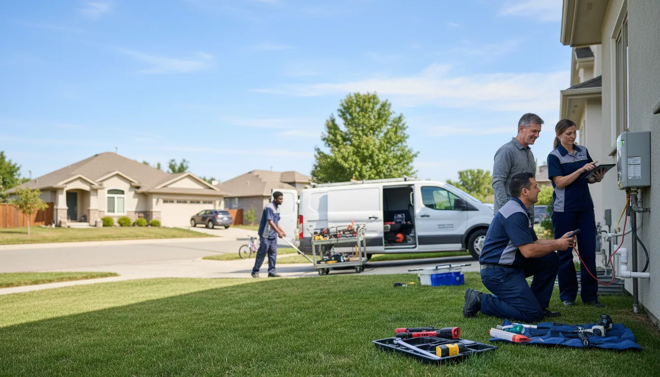 Tankless water heater service in Bellbrook, OH